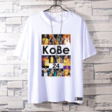 Basketball Sports T Shirt Kobe Short-Sleeved T-Shirt Men'S Cotton Student Korean Style Able Leisure Sports