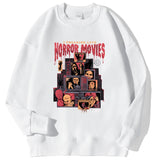 Fashion Womens Pullover I Freaking Love Horror Hoodies