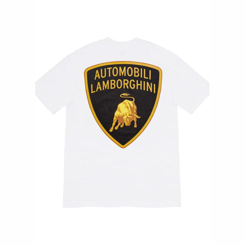 Mens T-shirts SS20 Automobili Lamborghini Short Sleeve Cotton T-Shirt