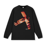 Vintage T-shirts American Short Sleeve T-Shirt Autumn Cotton Crew Neck