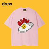 Drew T Shirts Graffiti Fashion Brand Printing T-shirt
