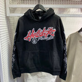 Mens trendy Hoodie & Pants Wash Water Make Old Sweater