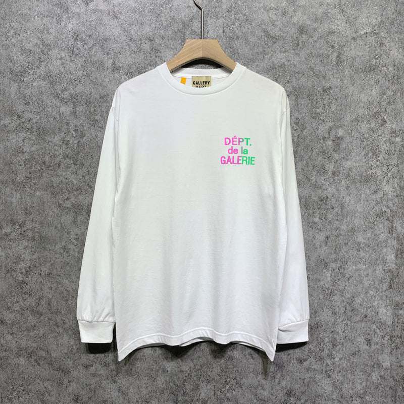 Gallery Dept Long Sleeved Shirt Fashion Brand Long Sleeve Long-Sleeved T-shirt Blouse