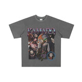 Basket Ball Star T Shirt Printed Short Sleeve Loose T-shirt