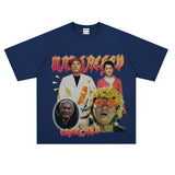 Film Star T Shirt Loose Heavy American Retro Street T-shirt