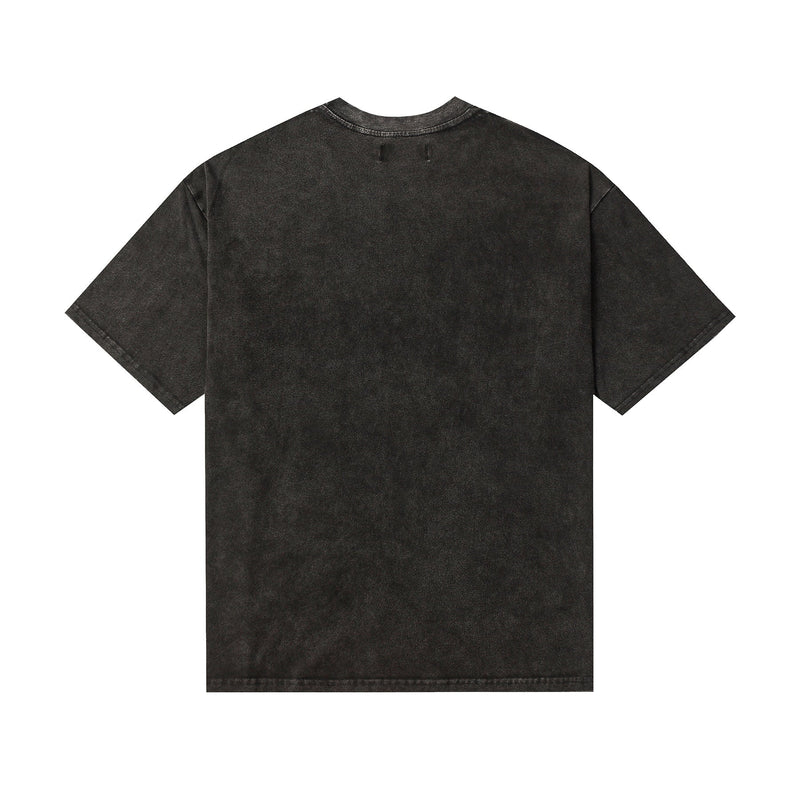 ERD T Shirts Cartoon Print Loose-Fitting Casual T-shirt Men