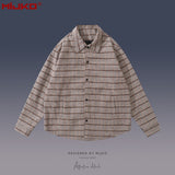 MIJKO Mens Jacket Plaid jacket