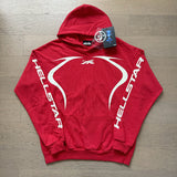 Hellstar JacketsHellstar Hoodie & Pants Wash Old Vintage Men's and Women's Loose Casual Sweater Sweatpants