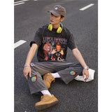 Basket Ball Star T Shirt Luka Donchevie Short Sleeve Printed Cotton T-shirt Retro Loose