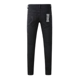KSUBI Jeans Slim Fit Casual Stretch Ripped Jeans