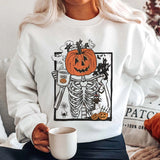 Print Casual Sweatshirts Crew Neck