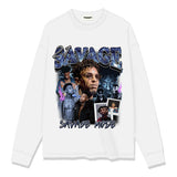 21 Savage T Shirts Loose Distressed T-shirts