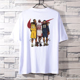 Basketball Sports T Shirt Nba Commemorative Kobe No. 24 Sweatshirt Student Short Sleeve T-Shirt Men'S Loose