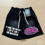 Men Shorts Wash and Do Old Casual Shorts Summer