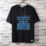 Basketball Sports T Shirt Curry Champion Pure Cotton Loose Short Sleeve T-Shirt Male Student Handsome Casual