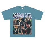 Film Star T Shirt Movie New Dragon Inn Short Sleeve Loose Retro American Street T-shirt Men and Women