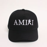 Amiri Hat AMIRI Fashion Baseball Cap, Embroidered Cap, Casual Versatile