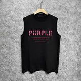 Purple Brand Tank T Shirts Sleeveless T-shirt Vest