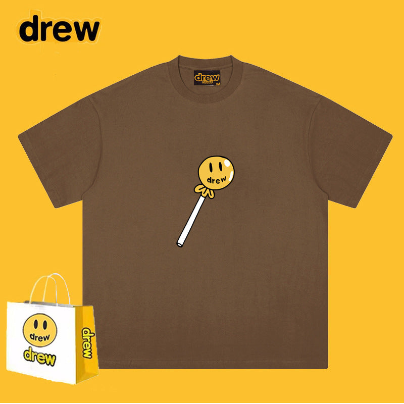 Drew T Shirts T-shirt Candy Short Sleeve Loose
