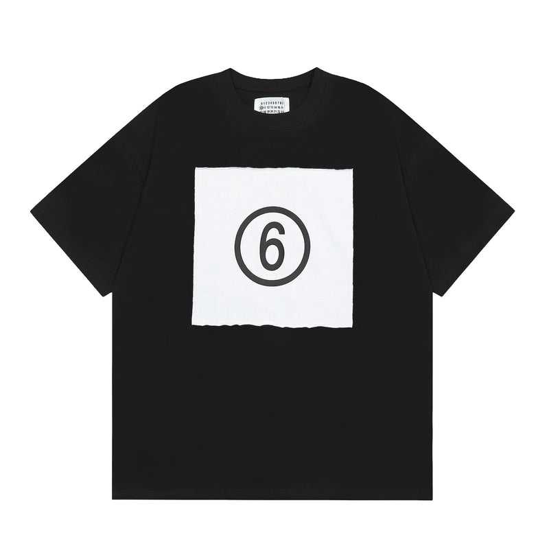 Maison Margiela T-Shirts Crew Neck Loose Short Sleeve T-Shirt