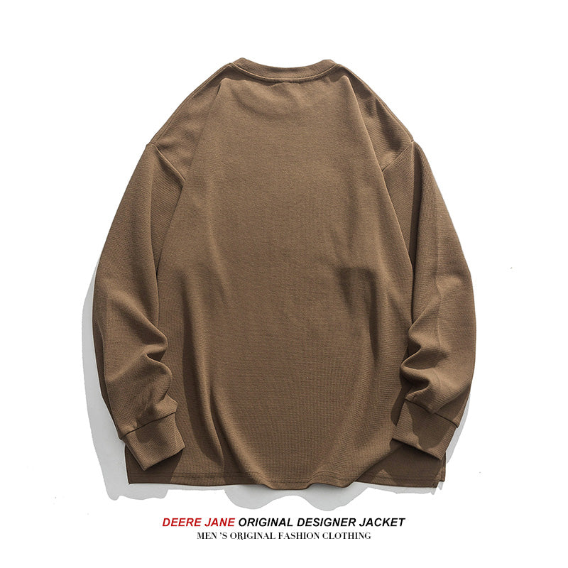 Men Pullover Hoodie Spring Loose All-Matching Hoodie