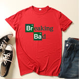 Heisenberg T Shirt Breaking Bad Printed round Neck Men's and Women's Short Sleeve T-shirt