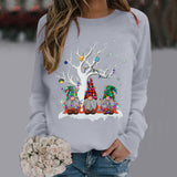 Hooded Pullover Oversize Workout Sweater Ugly Xmas Women
