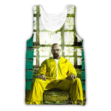Heisenberg T Shirt Summer Thin Men'S Vest Deadly Poison Master Printing Stylish T-Shirt