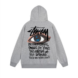 Stussy Hoodie Zip Cardigan Hooded Sweater