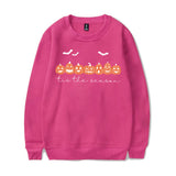 Happy Halloween Pumpkins Tis The Season Print Sweatshirts