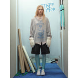 Unisex long-sleeved shirt autumcut out lapel polo shirt