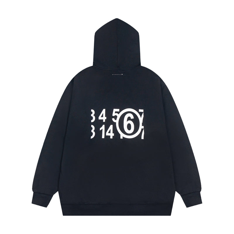 Maison Margiela Hoodie Crew Neck Loose Hooded Sweater