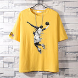 Basketball Sports T Shirt Nba Basketball Clothes James Kobe Cotton Short-Sleeved T-Shirt Men'S Loose