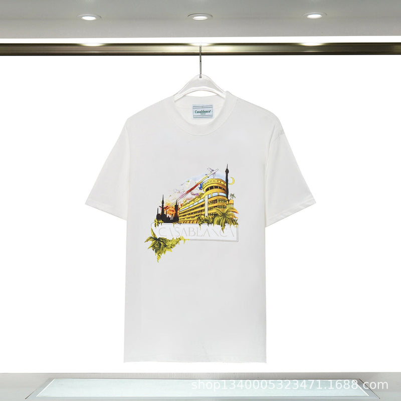 Casablanca T Shirts Cotton Tee