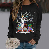 Hooded Pullover Oversize Workout Sweater Ugly Xmas Women