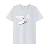 Basketball Sports T Shirt Summer Casual Short Sleeve T-Shirt Men'S Trendy Student Loose