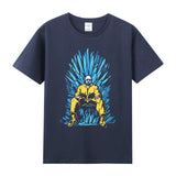 Heisenberg T Shirt Summer round Neck Short Sleeve T-shirt Men's Deadly Poison Master Gusi Heisenberg