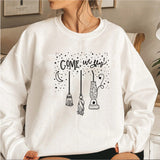 Come We Fly Sweater Halloween Sweatshirt Sanderson