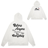 Evisu Hoodie Letter Print Male