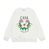 Casablanca Sweatshirts Crew neck sweater autumn and winter print men and women