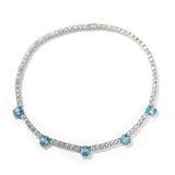 Chains Hip Hop 5mm Tennis Chain Copper with Zircon St. Valentine's Spectrum