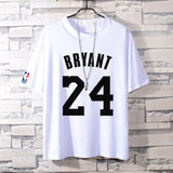 Basketball Sports T Shirt Nba Basketball Cotton Short-Sleeved T-Shirt Male Student Loose Sweatshirt Kobe James Owen Curry