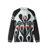 Men Long Sleeve Shirt Saint Michael Loose Long Sleeve Shirt
