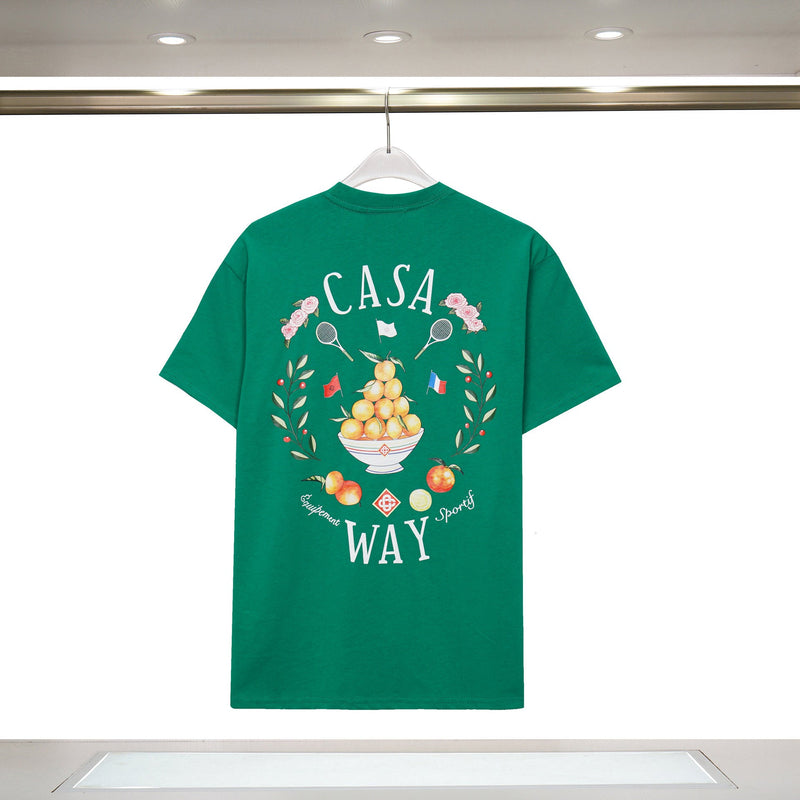 Casablanca T Shirts Loose Short Sleeve T-Shirt