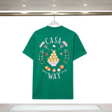 Casablanca T Shirts Loose Short Sleeve T-Shirt