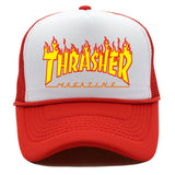 Thrasher Hat THRASH Breathable Truck Cap Baseball Cap Cap