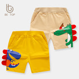 Boy Shorts Korean Style Children's Clothing Summer Three-Dimensional Dinosaur Children's Pants Baby Fifth Pants