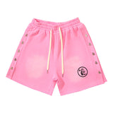 Men Shorts Wash Black Old Casual Shorts Hot Pants