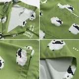 Men's Shirt Short-Sleeved Shirt Men's and Women's T-shirt Summer Couple
