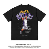 Nba T Shirt Kobe Short-Sleeved T-shirt Fashion Brand Loose Heavy round Neck Men and Women